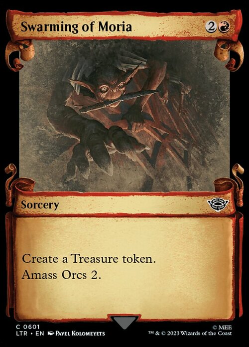 Swarming of Moria Card Front