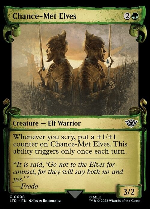 Chance-Met Elves Card Front