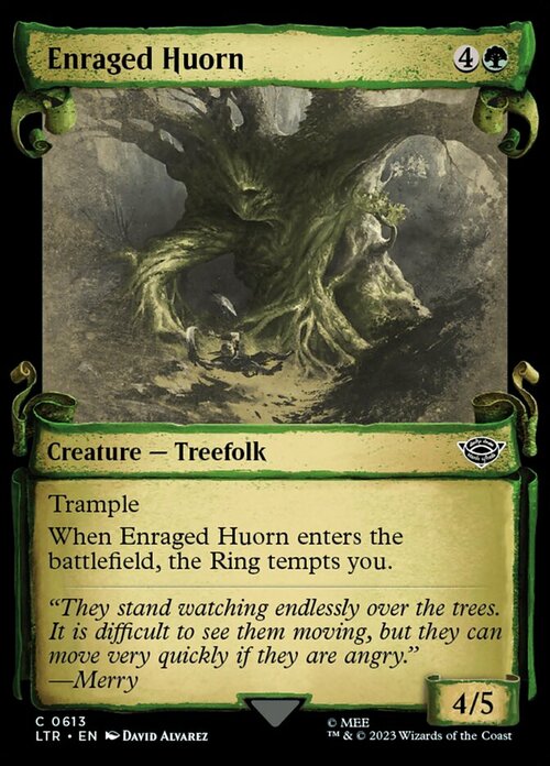 Enraged Huorn Card Front