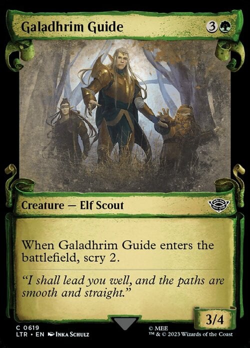 Galadhrim Guide Card Front
