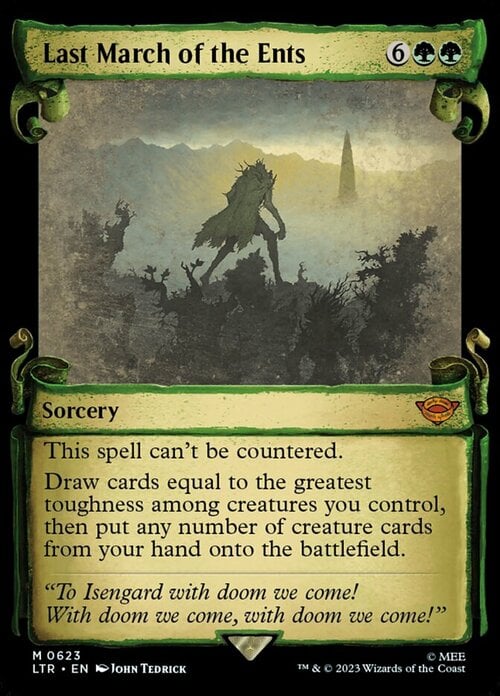 Last March of the Ents Card Front