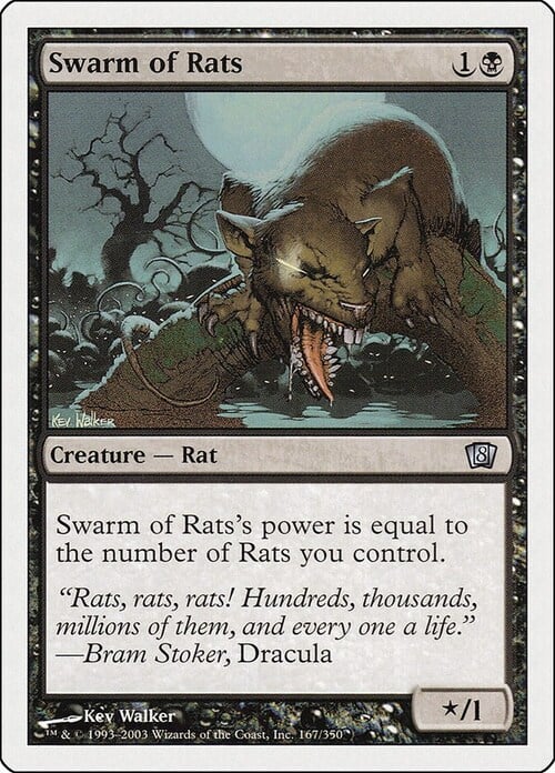 Swarm of Rats Card Front