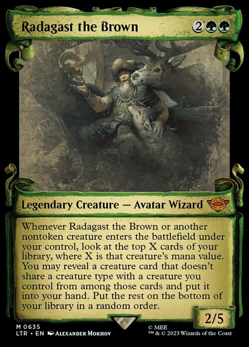 Radagast the Brown Card Front