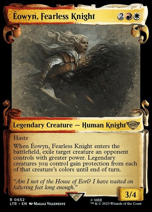 Éowyn, Fearless Knight Card Front