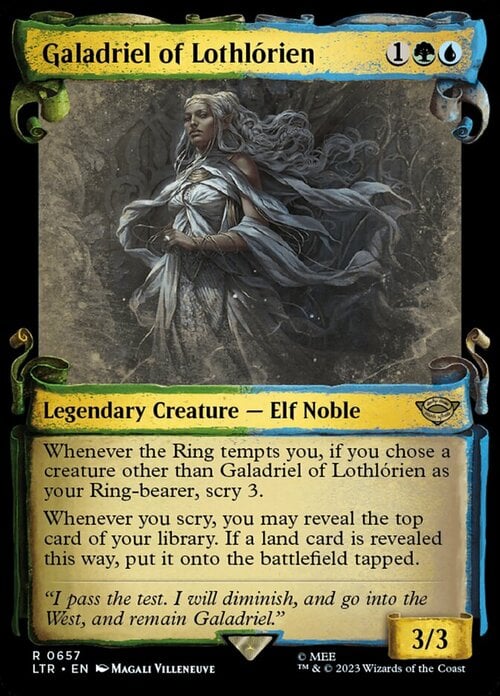 Galadriel di Lothlórien Card Front