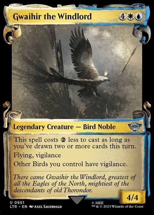 Gwaihir the Windlord Card Front