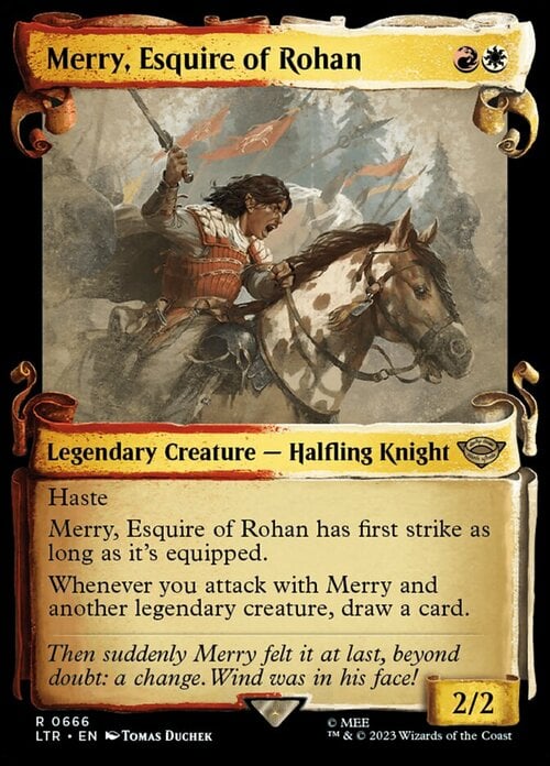Merry, Esquire of Rohan Card Front