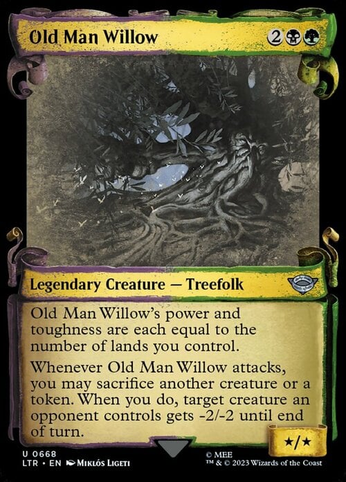 Old Man Willow Card Front