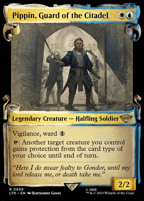 Pippin, Guard of the Citadel Card Front