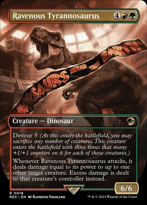 Ravenous Tyrannosaurus Frente