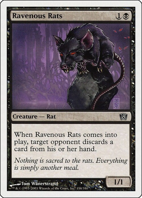 Ravenous Rats Card Front