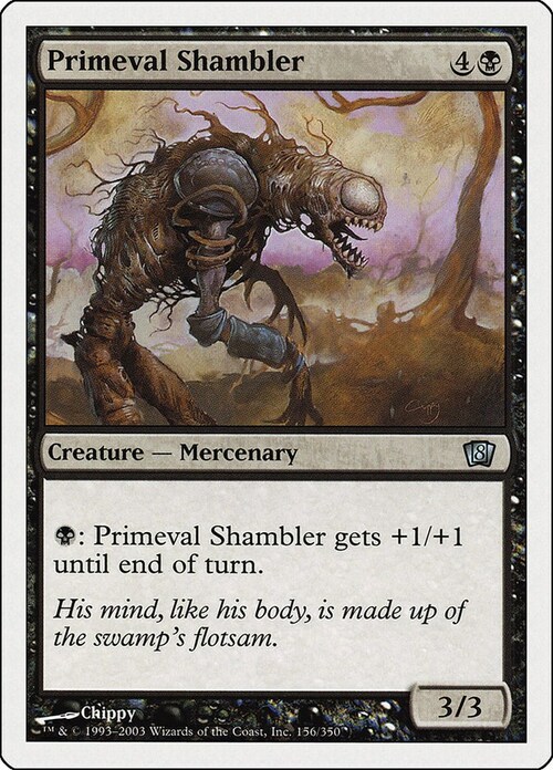 Primeval Shambler Card Front