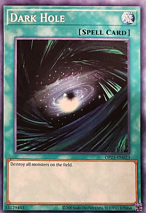 Dark Hole Card Front