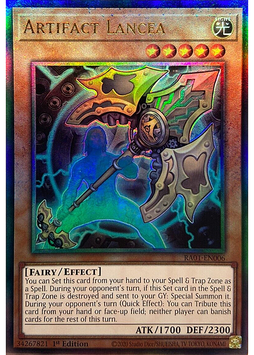 Artifact Lancea Card Front