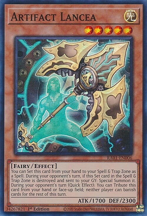 Artifact Lancea Card Front