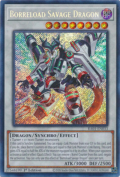 Borreload Savage Dragon Card Front