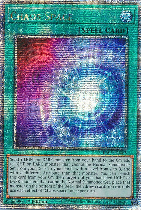 Chaos Space Card Front