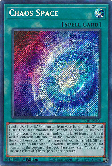 Chaos Space Card Front