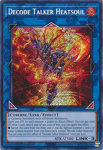 Decode Talker Heatsoul Card Front