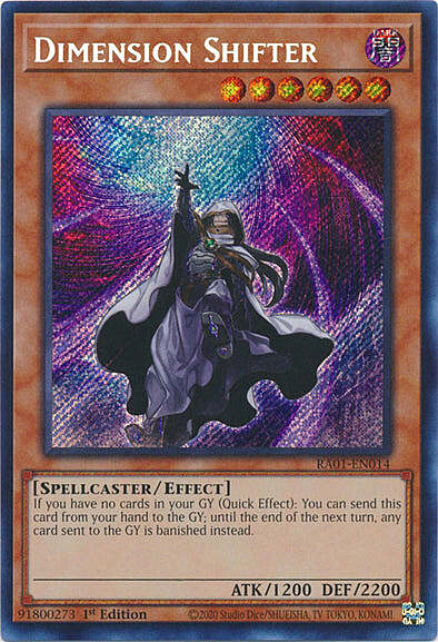 Dimension Shifter Card Front