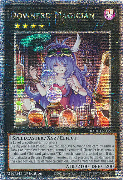 Downerd Magician Card Front