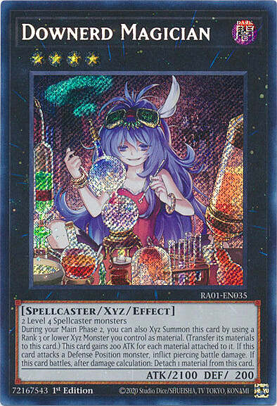 Downerd Magician Card Front