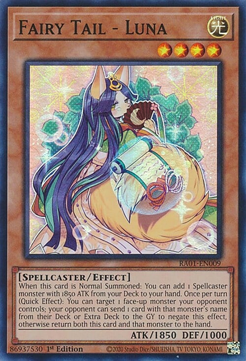Fairy Tail - Luna Card Front