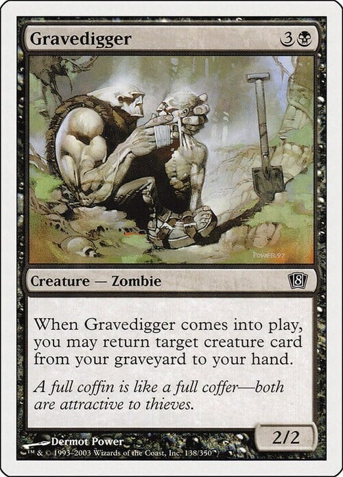 Gravedigger Card Front