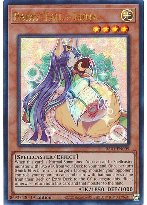 Fairy Tail - Luna Card Front