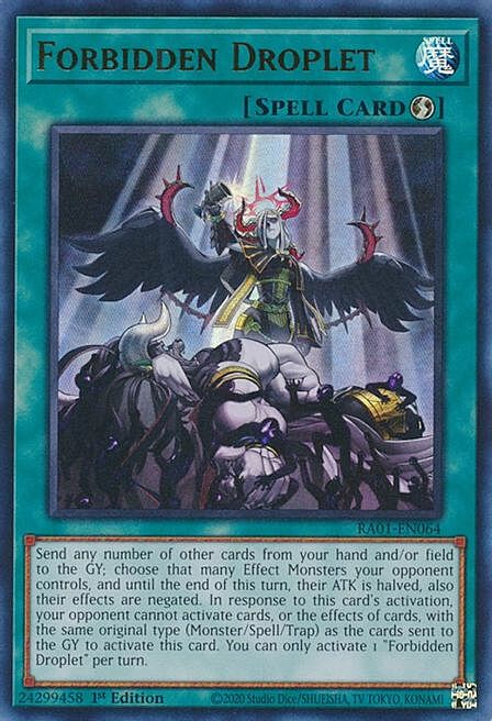 Forbidden Droplet Card Front