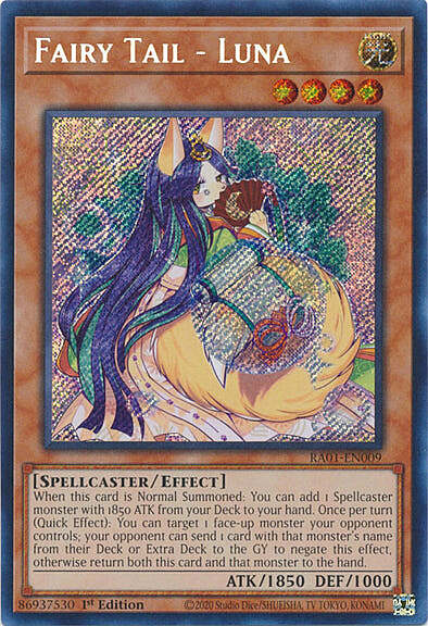 Fairy Tail - Luna Card Front
