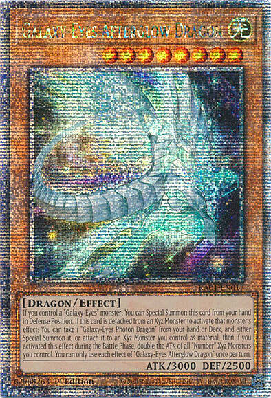 Galaxy-Eyes Afterglow Dragon Card Front
