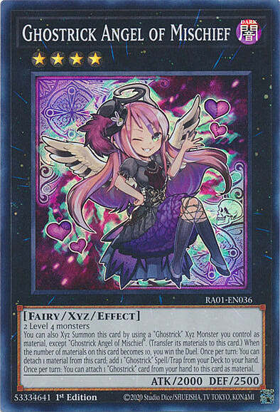 Ghostrick Angel of Mischief Card Front