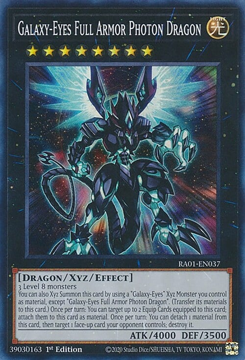 Galaxy-Eyes Full Armor Photon Dragon Card Front