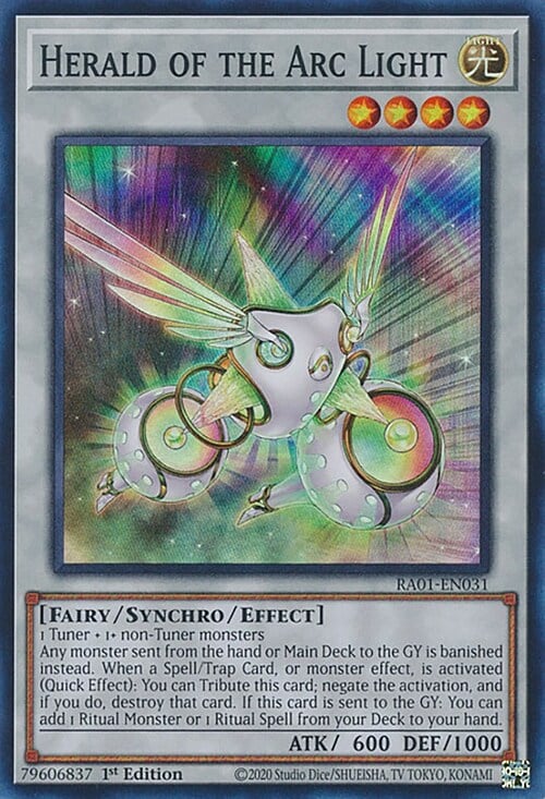 Herald of the Arc Light Card Front