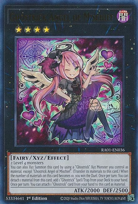 Ghostrick Angel of Mischief Card Front