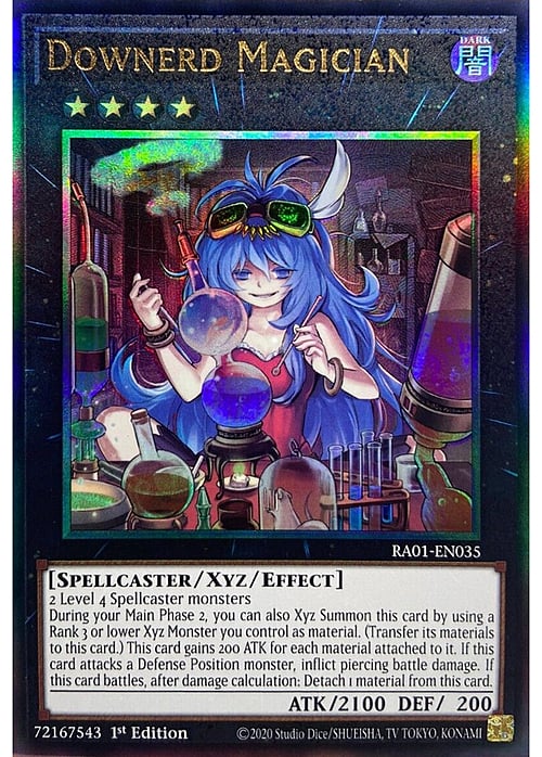 Downerd Magician Card Front