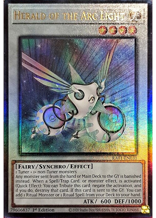 Araldo della Luce ad Arco Card Front