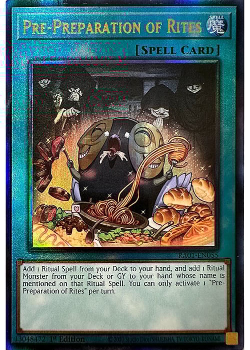 Pre-Preparazione dei Riti Card Front