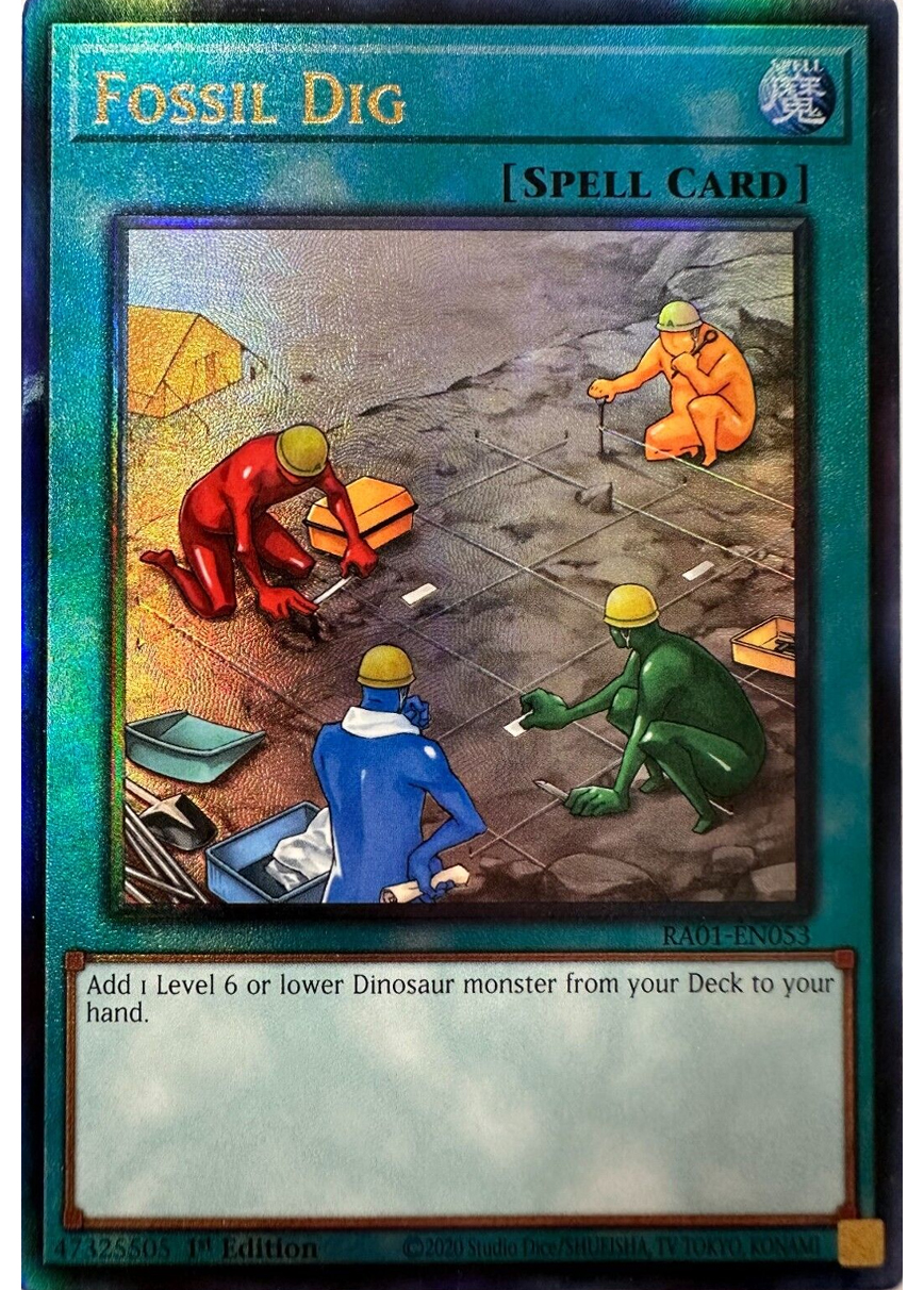 Fossil Dig 25th Anniversary Rarity Collection YuGiOh! CardTrader