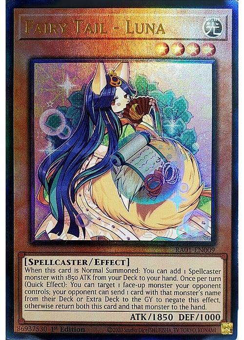 Fairy Tail - Luna Card Front
