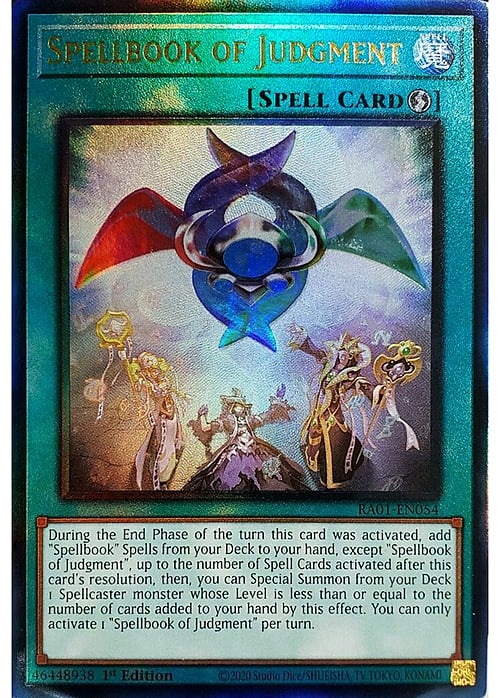 Spellbook of Judgment Card Front