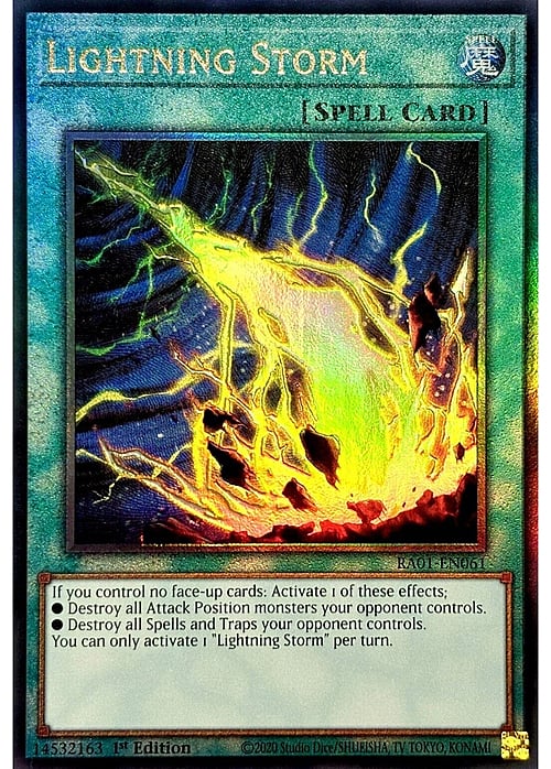 Lightning Storm Card Front