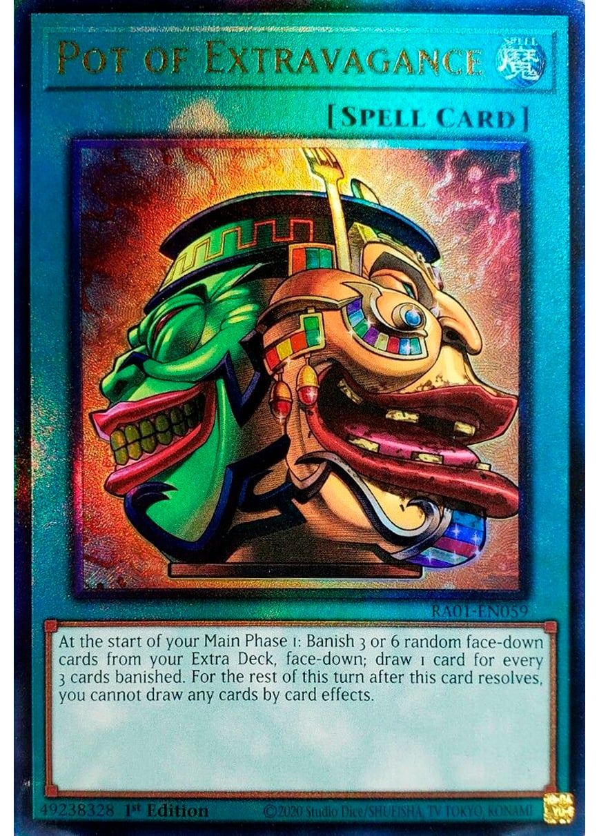Pot of Extravagance 25th Anniversary Rarity Collection YuGiOh