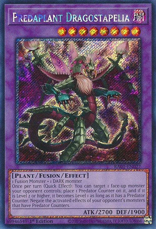 Predaplant Dragostapelia Card Front