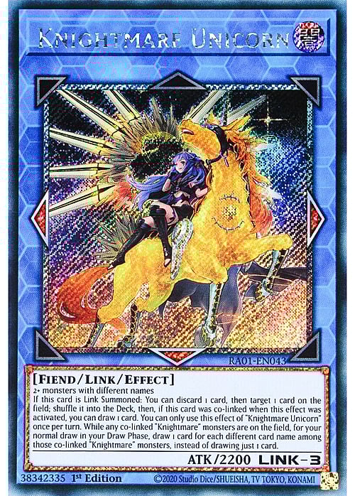 Knightmare Unicorn Card Front