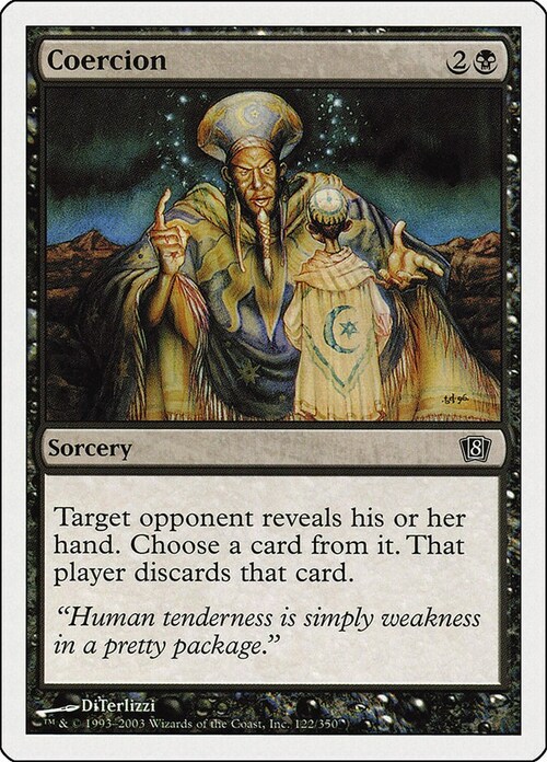 Coercion Card Front
