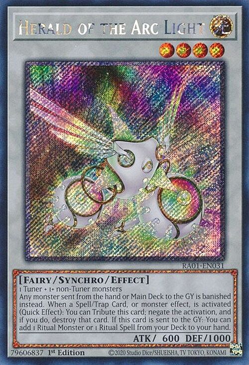 Herald of the Arc Light Card Front