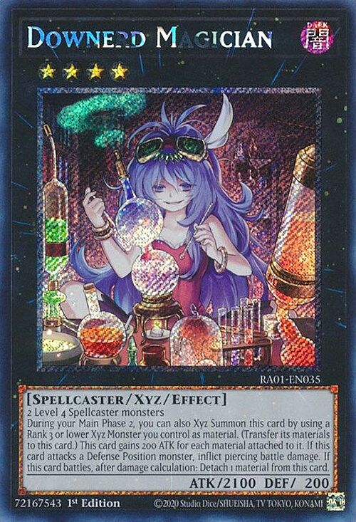 Downerd Magician Card Front