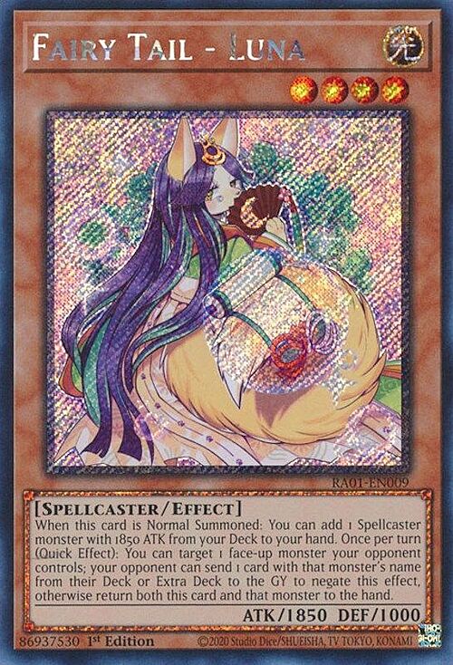 Fairy Tail - Luna Card Front